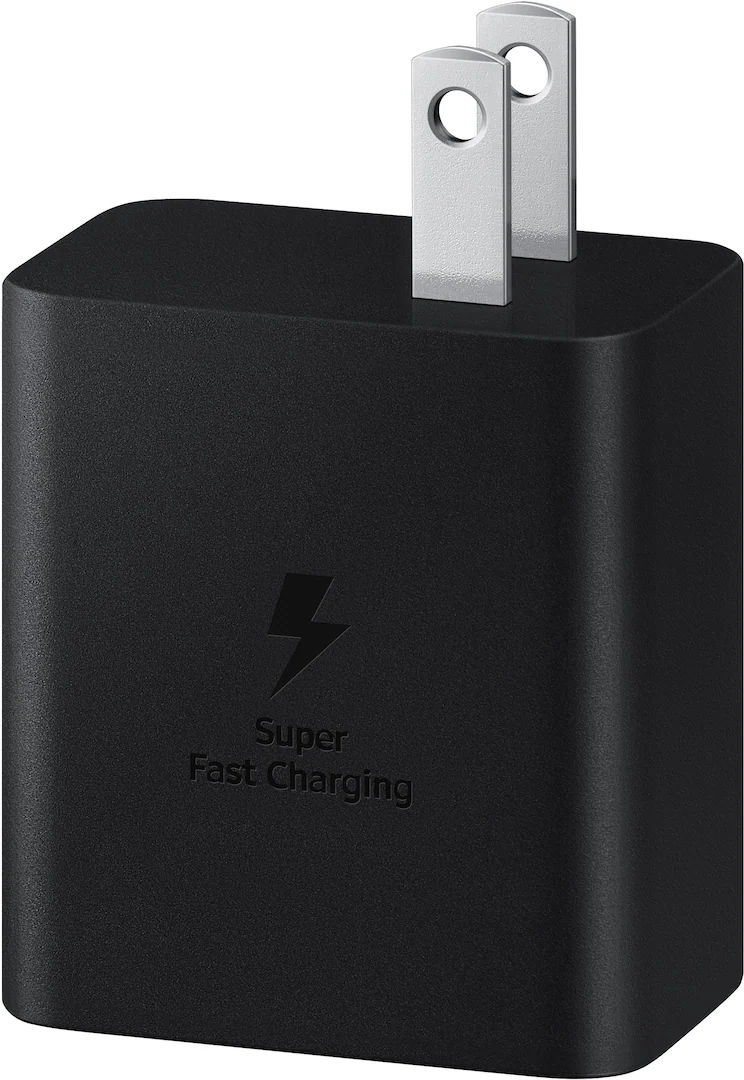 Samsung - Super Fast Charging 45W USB Type-C Wall Charger with USB-C Cable - Black - Image 3